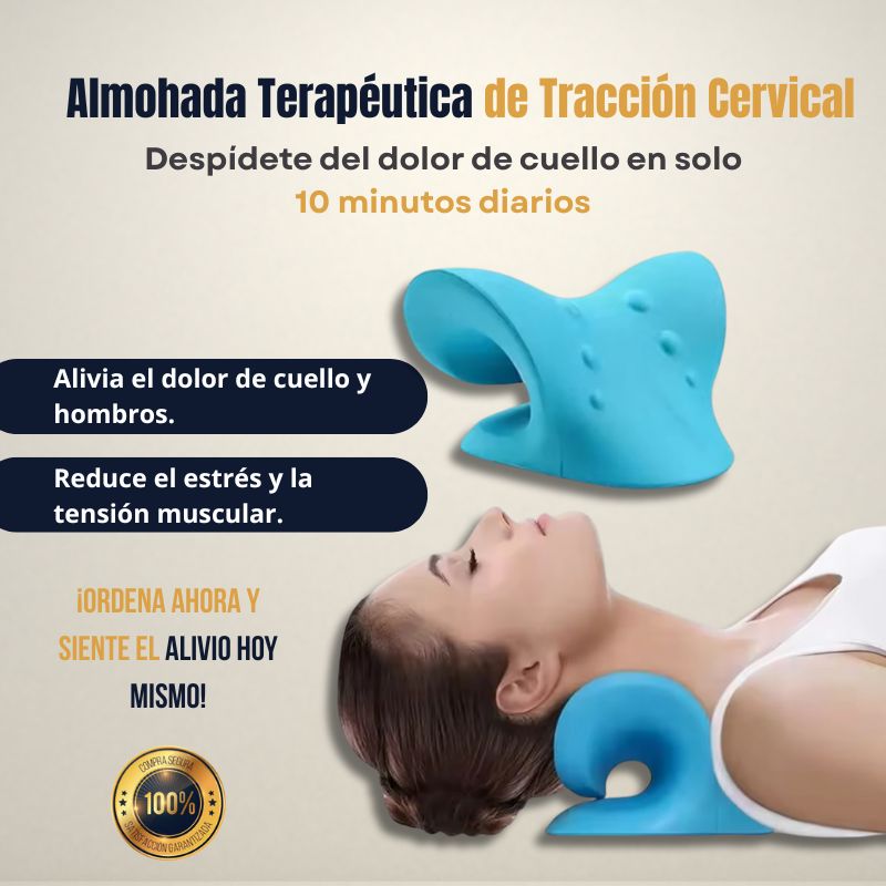 Almohada terapéutica de tracción