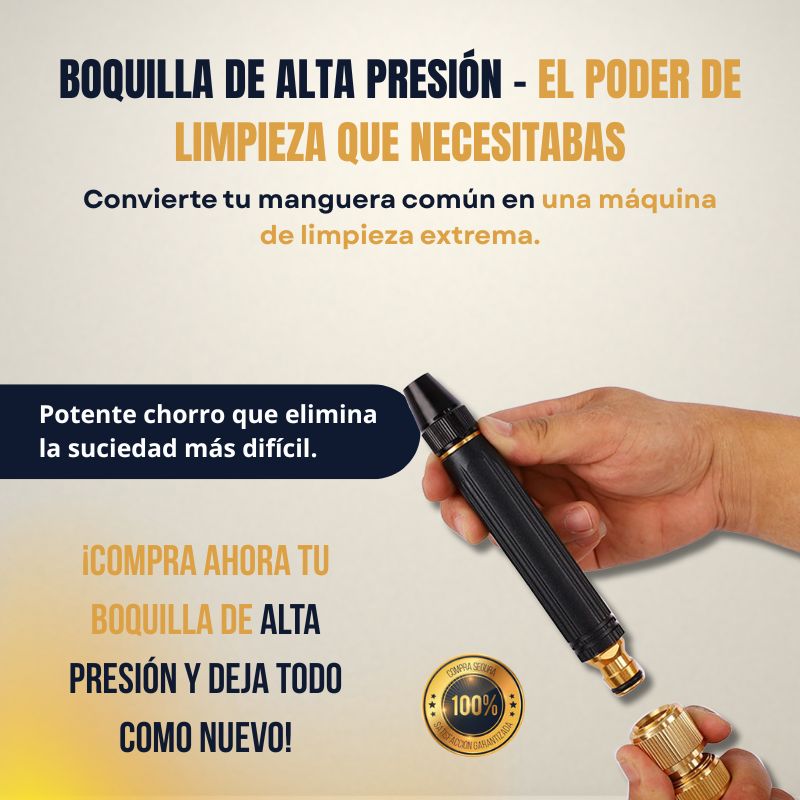 Boquilla de Alta Presión para Mangueras