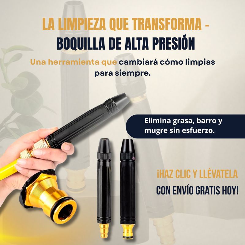 Boquilla de Alta Presión para Mangueras