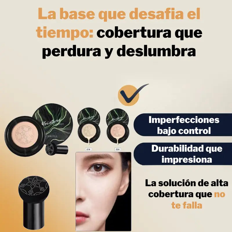 Base de maquillaje de alta cobertura