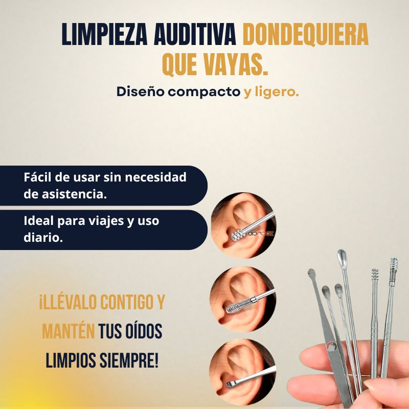 Kit limpiador de Oídos