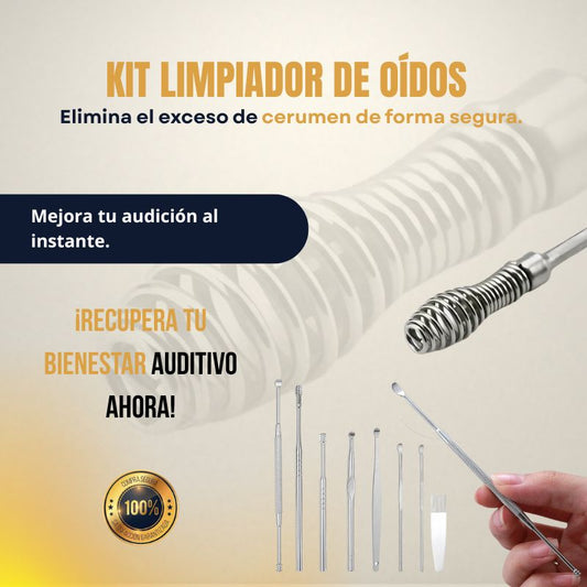 Kit limpiador de Oídos