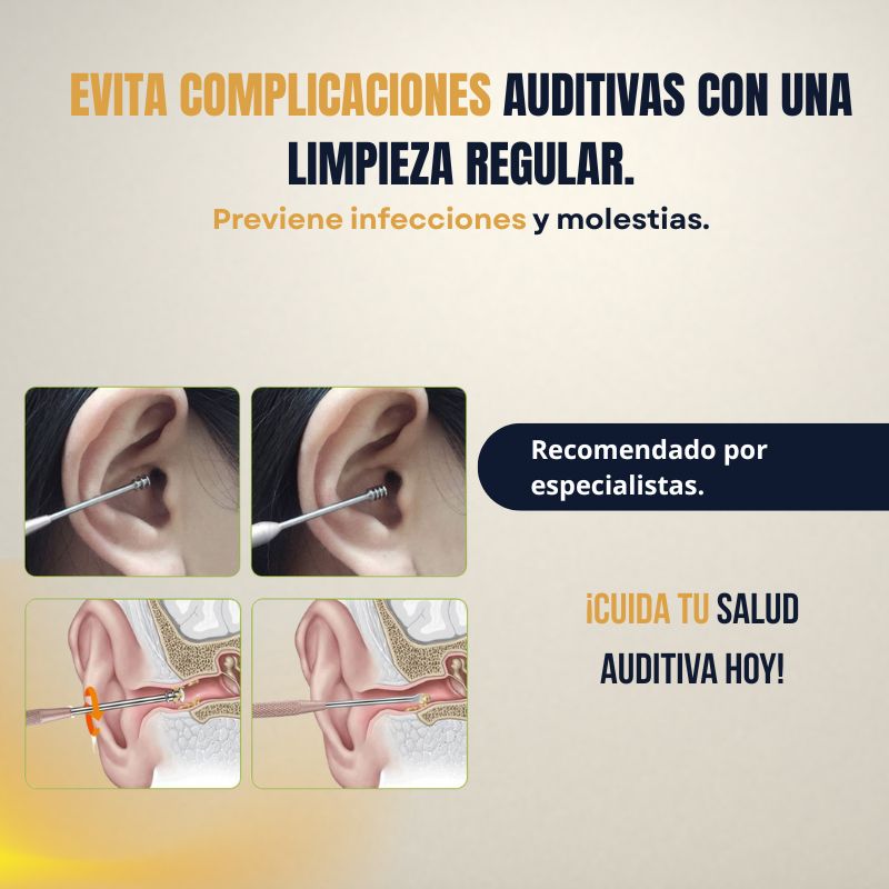 Kit limpiador de Oídos