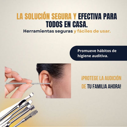Kit limpiador de Oídos