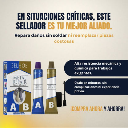 Sellador de Metal Profesional 2x1