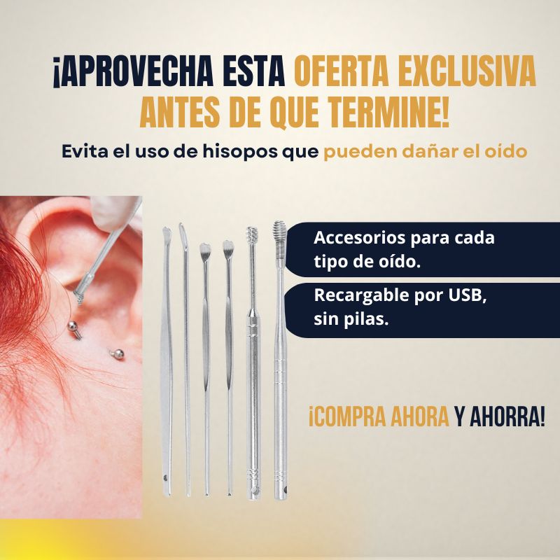 Kit limpiador de Oídos