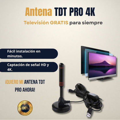 Antena TDT 4K Full HD