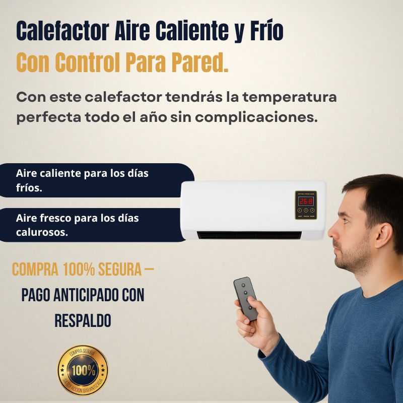 Aire acondicionado inteligente 4 en 1 FRÍO Y CALOR