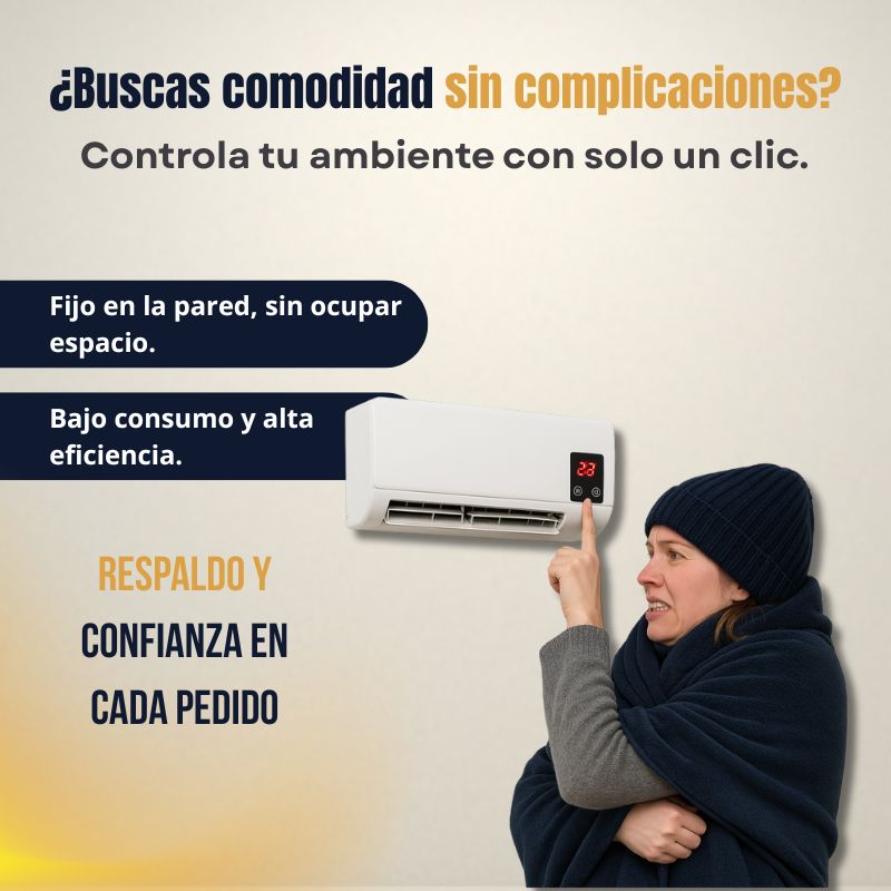Aire acondicionado inteligente 4 en 1 FRÍO Y CALOR