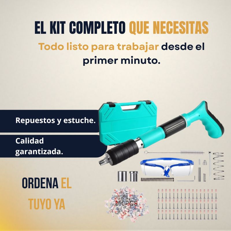 Pistola Remachadora 3en1
