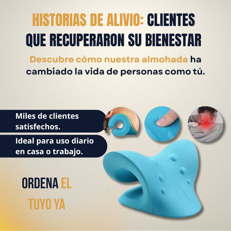 Almohada terapéutica de tracción