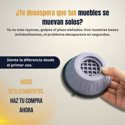 Base Antideslizante para Muebles