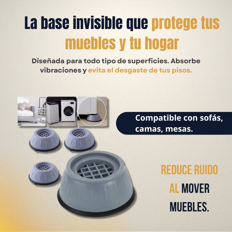 Base Antideslizante para Muebles