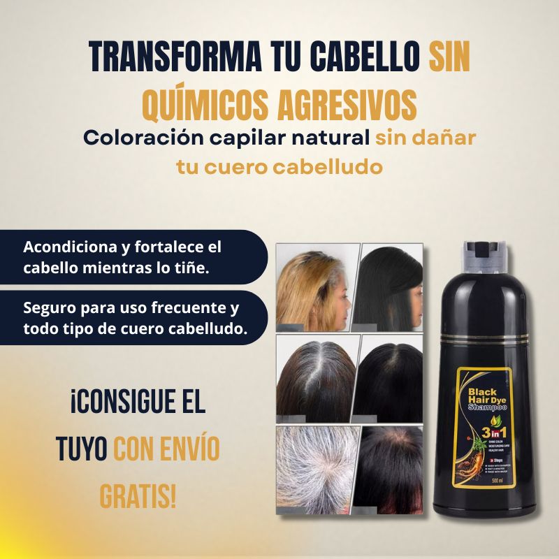 Shampoo Black Hair Dye