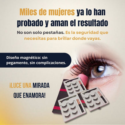 Kit de Pestañas Magnéticas