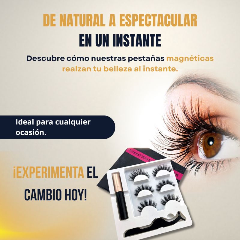 Kit de Pestañas Magnéticas