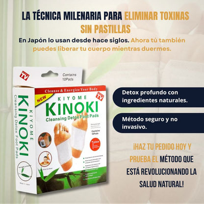 Kinoki Detox Almohadilla Desintoxicante