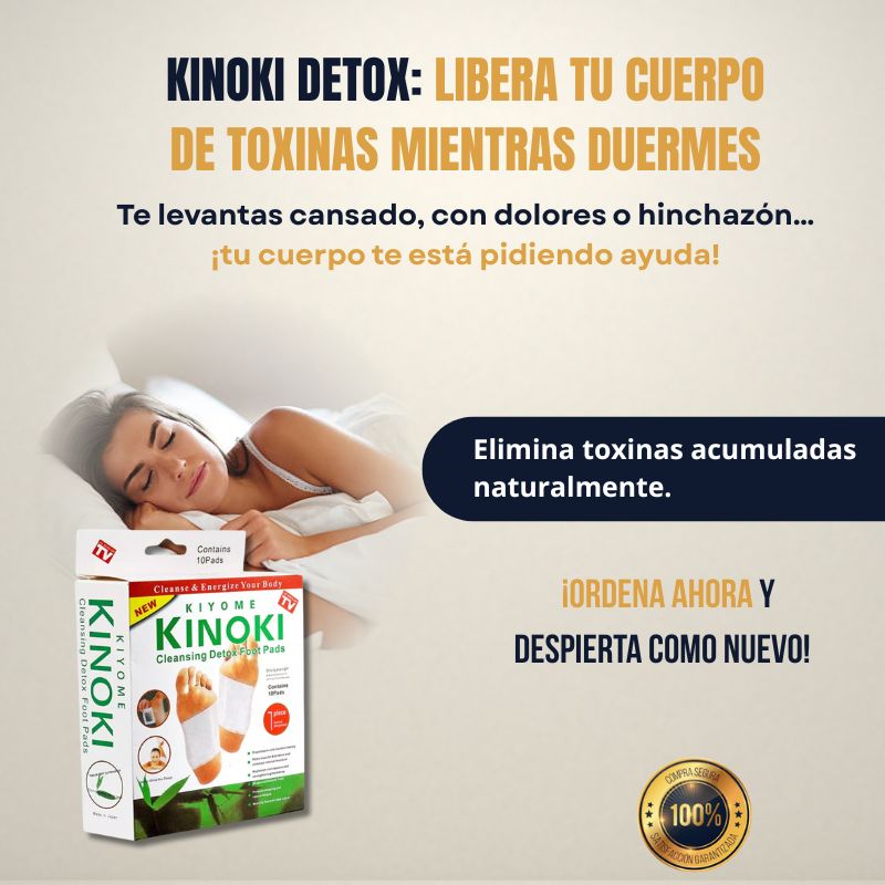 Kinoki Detox Almohadilla Desintoxicante