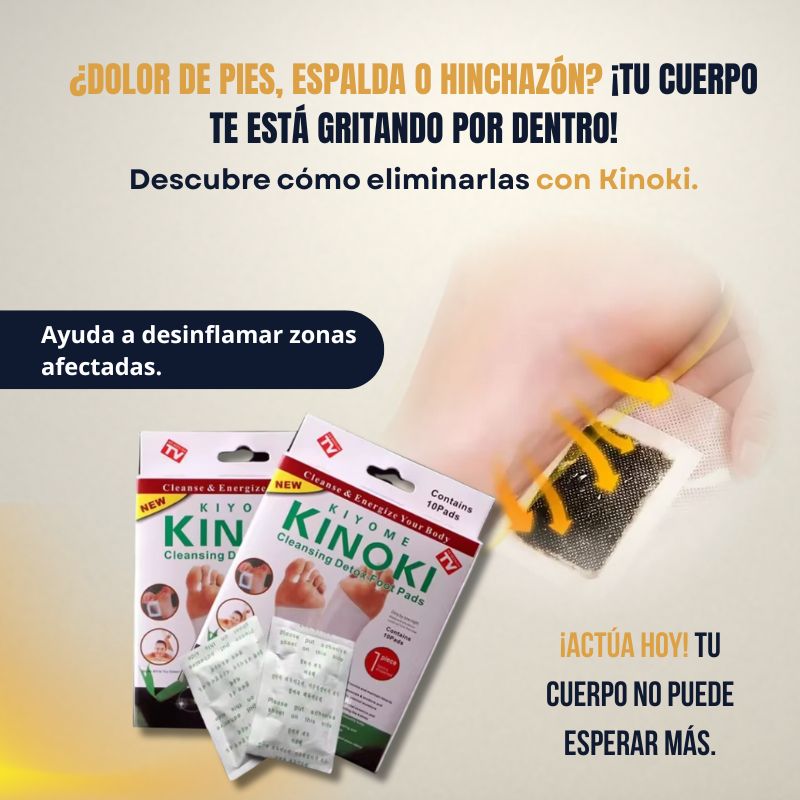 Kinoki Detox Almohadilla Desintoxicante