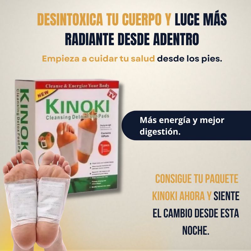 Kinoki Detox Almohadilla Desintoxicante