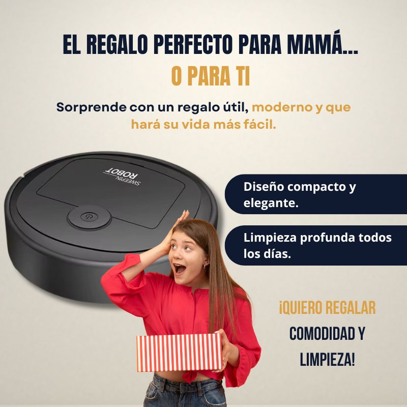 Aspiradora Robot 3 en 1