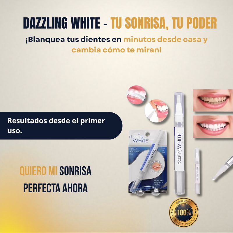 Blanqueador Dental Dazzling White