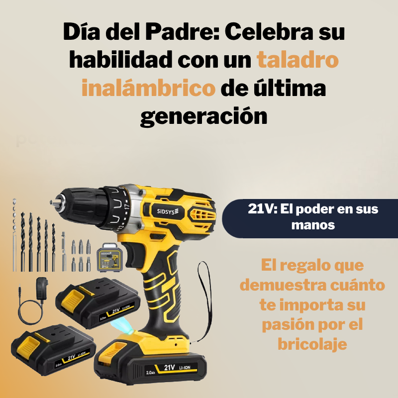 Taladro Inalámbrico 21v Permutor