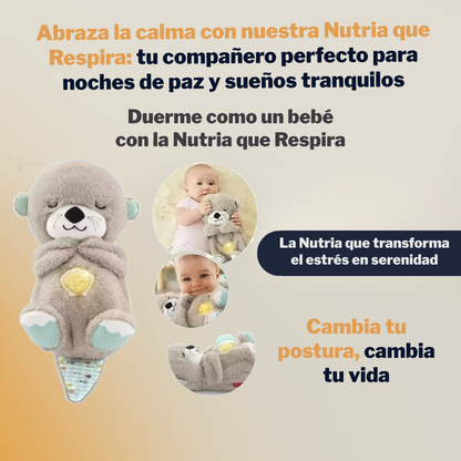 Peluche Nutria con Respiración