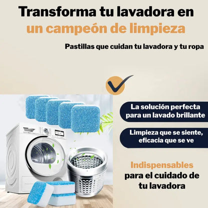Pastillas Limpiadoras para Lavadora