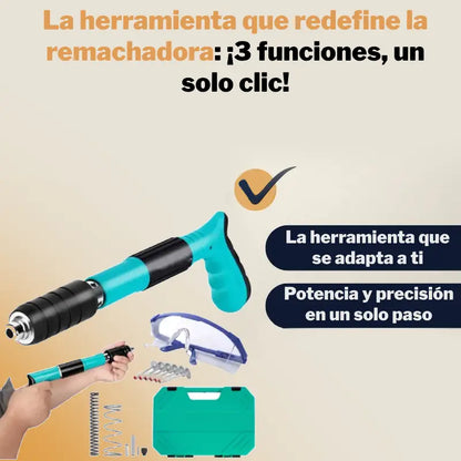Pistola Remachadora 3 en 1
