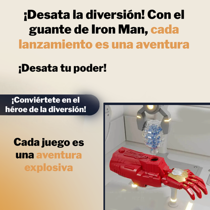 Guante de Iron Man con Lanzador Hidrogel