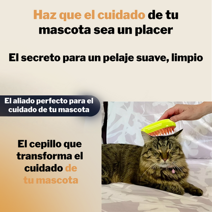 Cepillo 3 en 1 para Mascotas