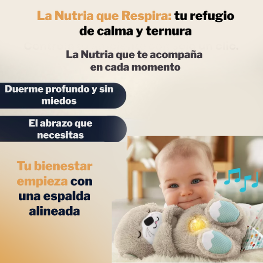 Peluche Nutria con Respiración